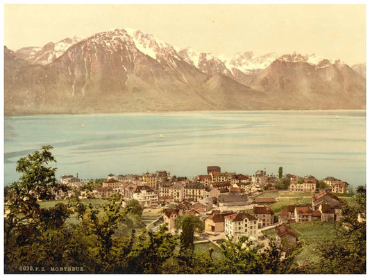 Montreux, Savoy Mountains, Geneva Lake, Switzerland 0400-4682