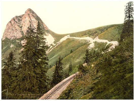 Rochers de Naye and Dent de Jaman, Geneva Lake, Switzerland 0400-4690