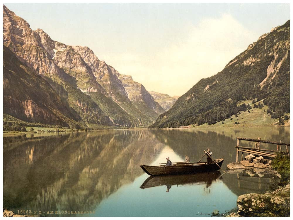 Klonthal Lake, Glarus, Switzerland 0400-4704