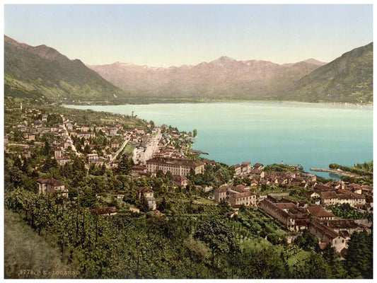 Locarno, general view, Tessin, Switzerland 0400-4749