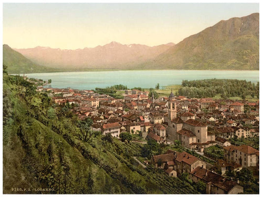 Locarno, general view, Tessin, Switzerland 0400-4750