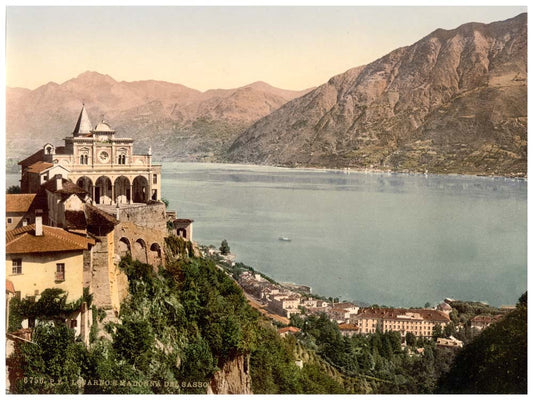 Locarno, Madonna del Sasso, Tessin, Switzerland 0400-4752