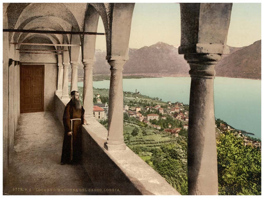 Locarno, Madonna del Sasso, Loggia, Tessin, Switzerland 0400-4754