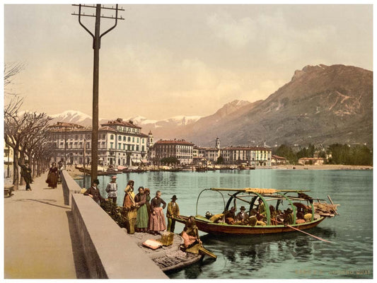 Lugano, on the quay, Tessin, Switzerland 0400-4769