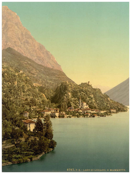 Lugano, San Mammete, Tessin, Switzerland 0400-4776