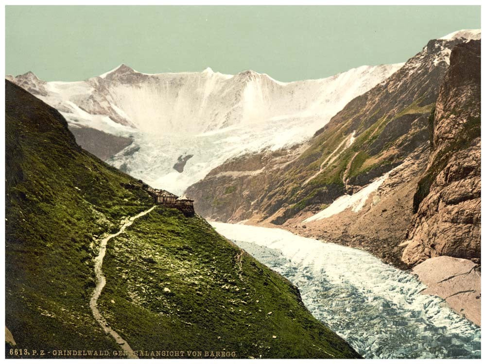 Grindelwald, the Baregg Glacier, Bernese Oberland, Switzerland 0400-4832