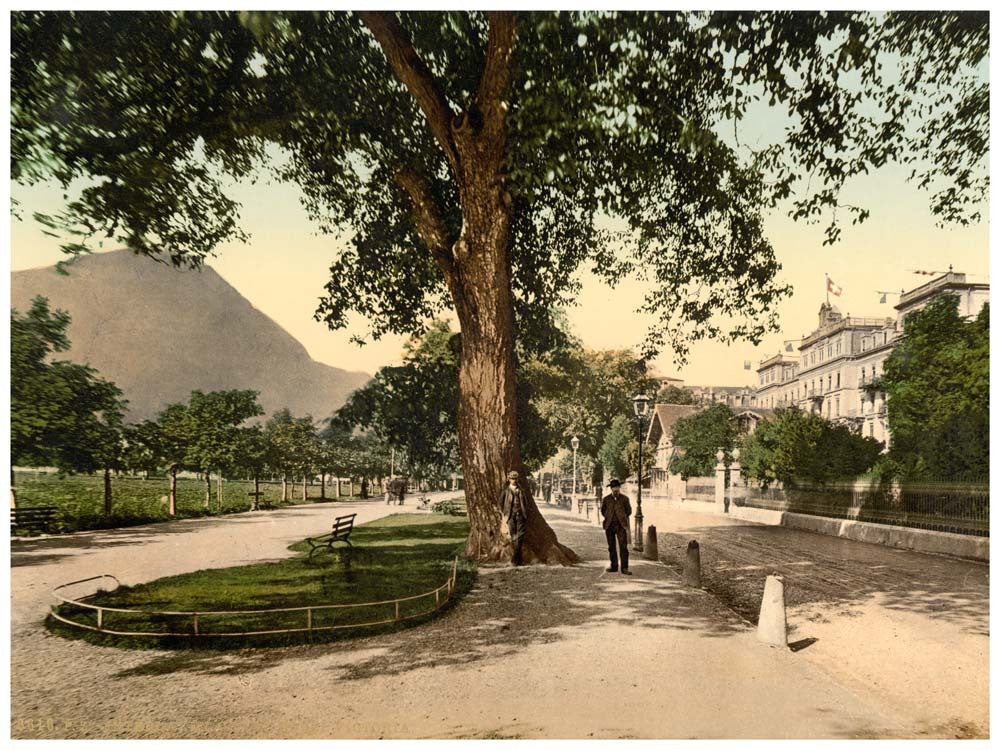 Interlaken, Grand Hotel Victoria, Bernese Oberland, Switzerland 0400-4852