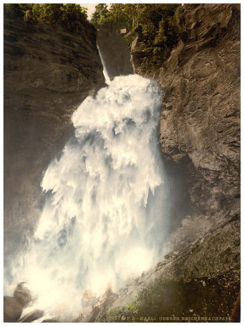 Reichenbach, the Upper Falls, Bernese Oberland, Switzerland 0400-4904