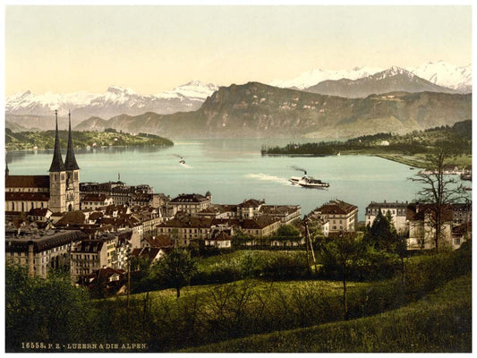 The Alps, Lucerne, Switzerland 0400-4975