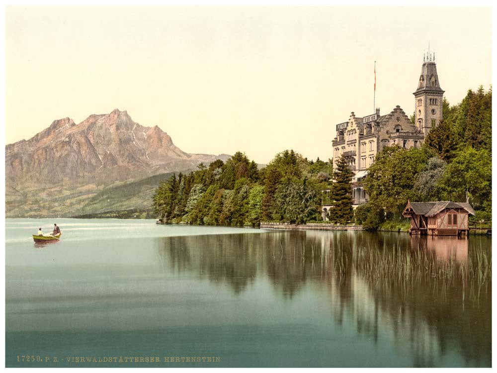 Hertenstein Schloss, Lake Lucerne, Switzerland 0400-5025