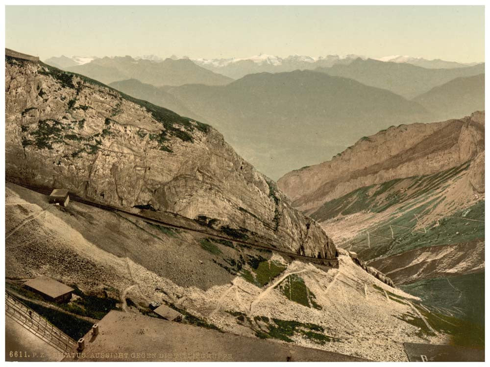 Looking towards Titlis, Pilatus, Switzerland 0400-5050