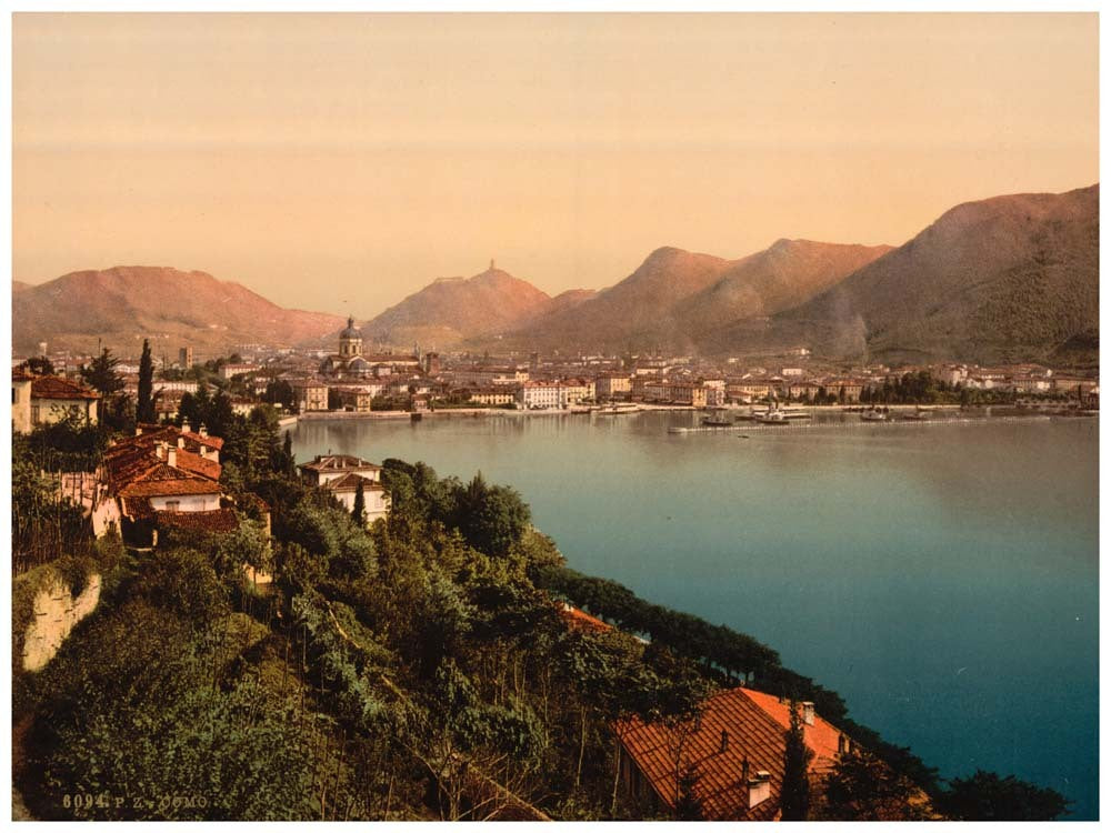 Como, general view, Lake Como, Italy 0400-5369