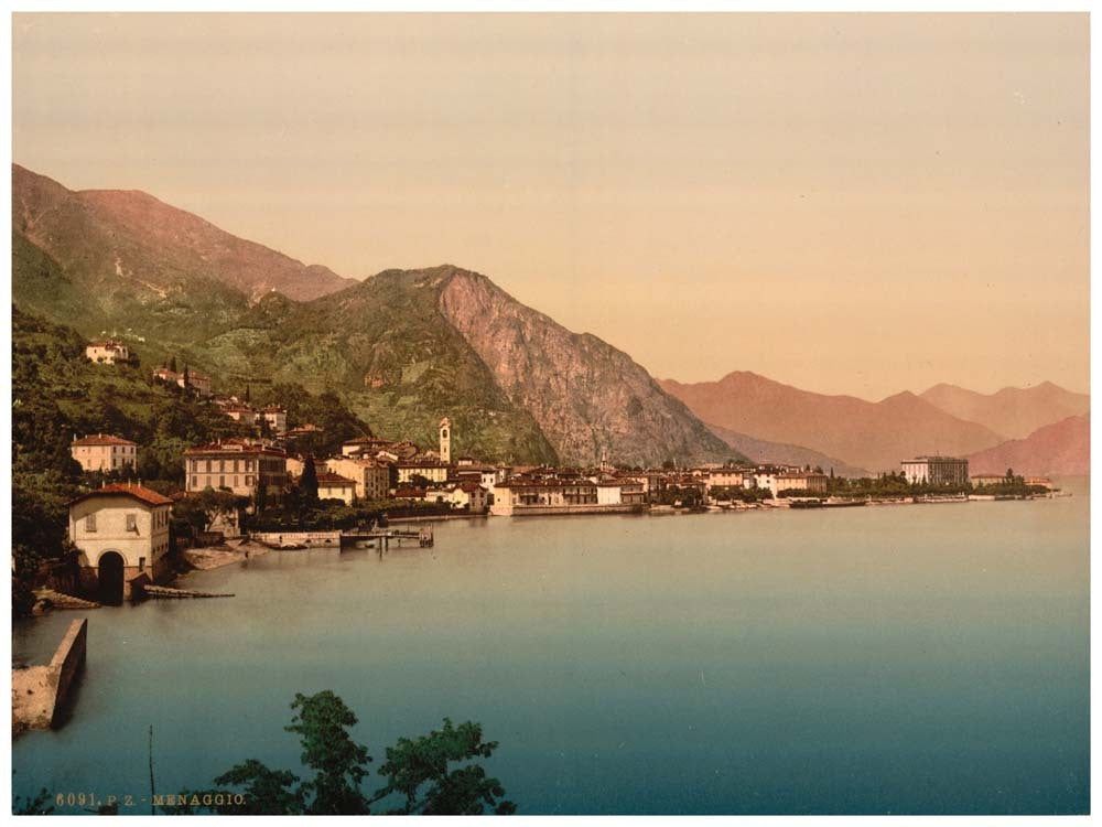 Menaggio, general view, Lake Como, Italy 0400-5374