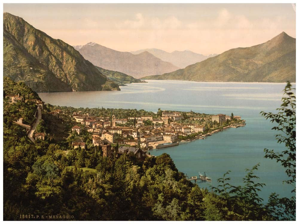 Menaggio, general view, Lake Como, Italy 0400-5375