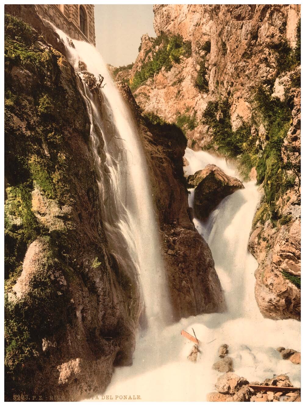 Ponale Waterfall, Lake Garda, Italy 0400-5406