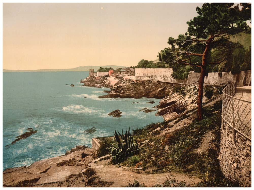 The cliffs, Nervi, Genoa, Italy 0400-5441