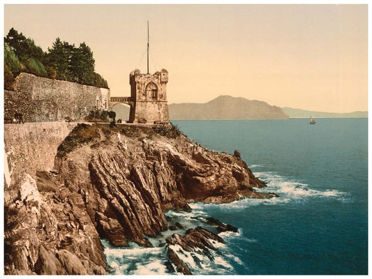 The tower, Nervi, Genoa, Italy 0400-5442