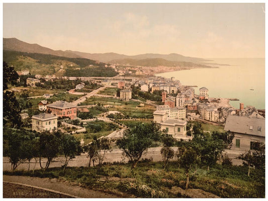 General view, Pegli, Genoa, Italy 0400-5446