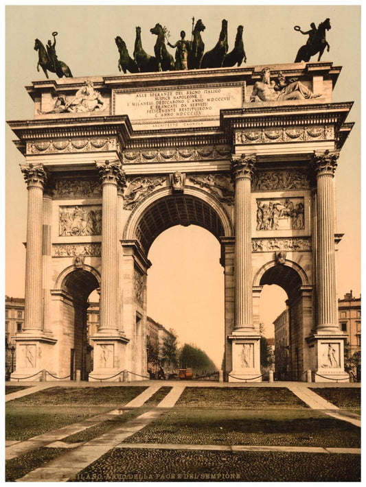 The Arch of Peace, Milan, Italy 0400-5475