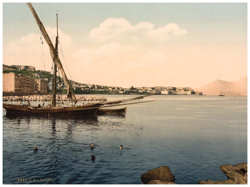 From the sea, Naples, Italy 0400-5476