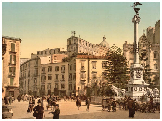 Piazza dei Martiri, Naples, Italy 0400-5480