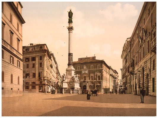 Roma, Piazza di Spagna, Italy 0400-5501