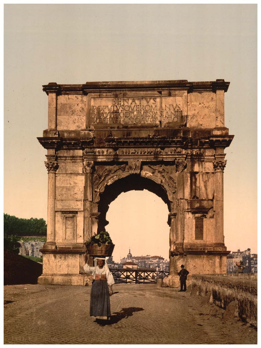 Triumphal Arch of Titus, Rome, Italy 0400-5504