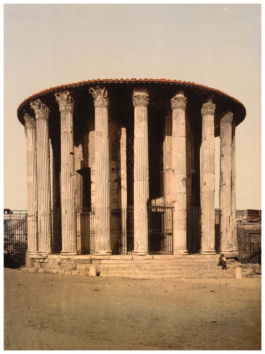 Vesta's Temple, Rome, Italy 0400-5505