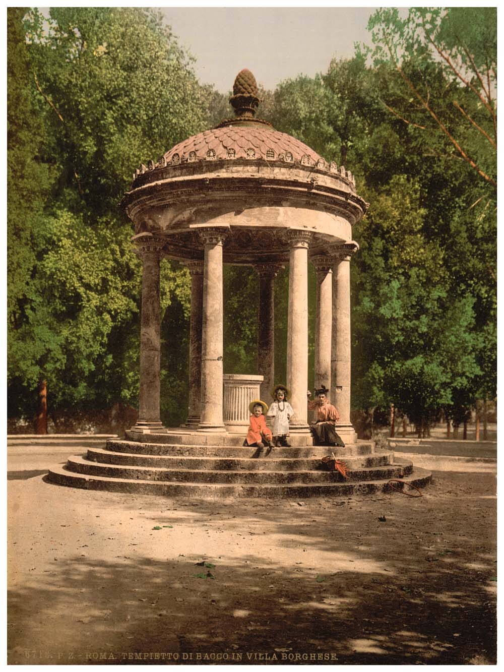 Temple of Bosco, Rome, Italy 0400-5510