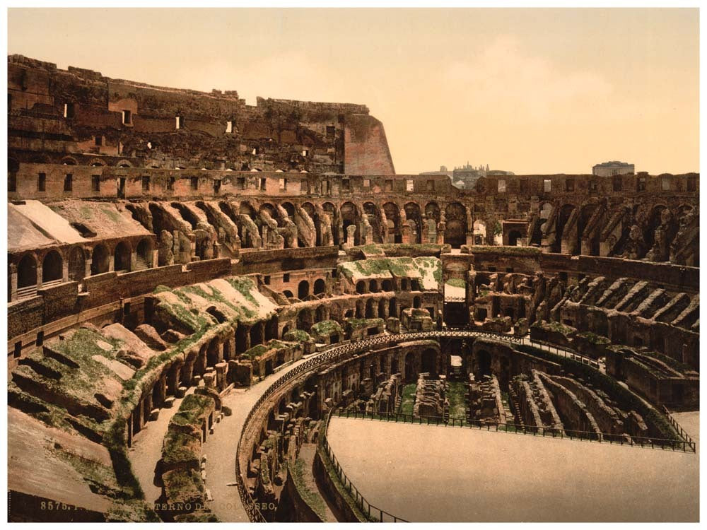 Interior of Coliseum, Rome, Italy 0400-5513