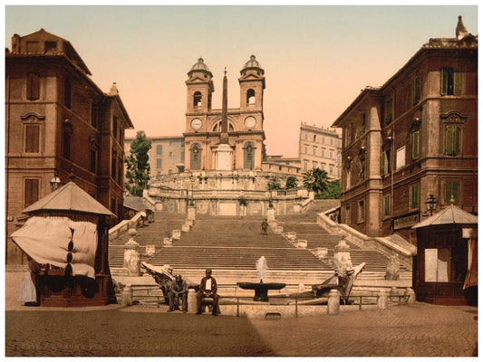 St. Trinita dei Monti, Rome, Italy 0400-5535