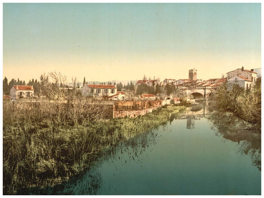 General view with the cathedral, San Raffaele, Italy 0400-5537