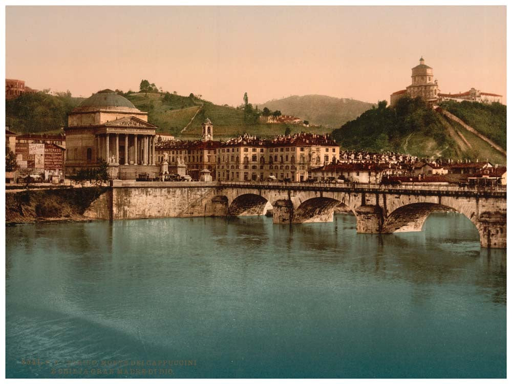 Torino, Monte dei Cappuccini e chiesa Gran Madre de Dio (Turin, Italy) 0400-5550